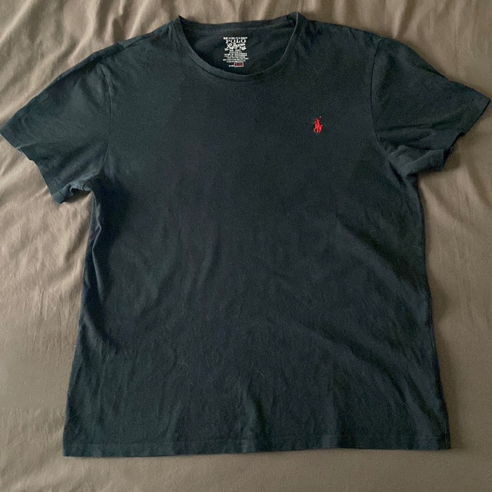 Ralph Lauren Men T-shirt Large Black